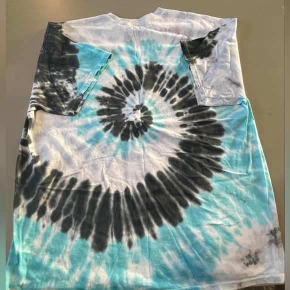Def leopard high n dry tie dye neon 100% cotton short sleeve t shirt size xl - Picture 2 of 4